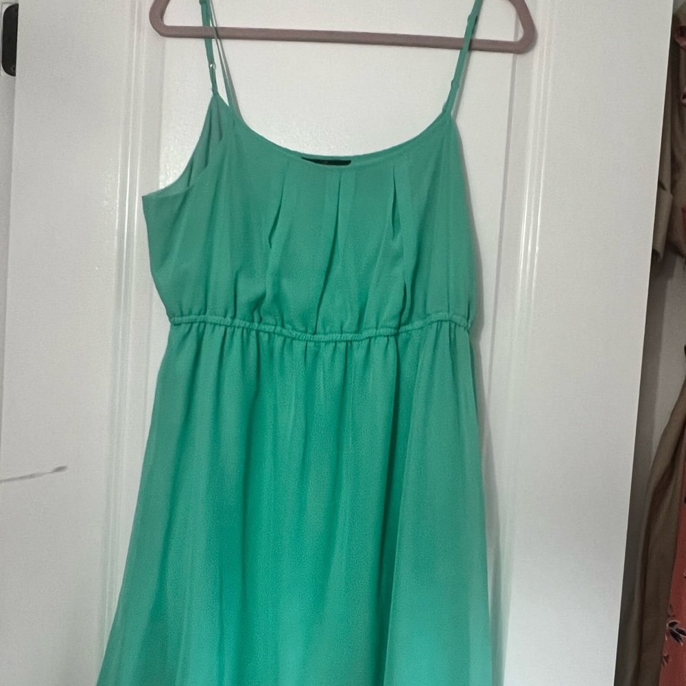 Teal dress